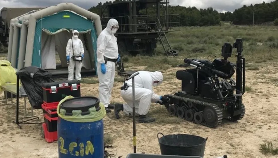 Foto 4 - Militares salmantinos lideran unas maniobras internacionales contra artefactos explosivos