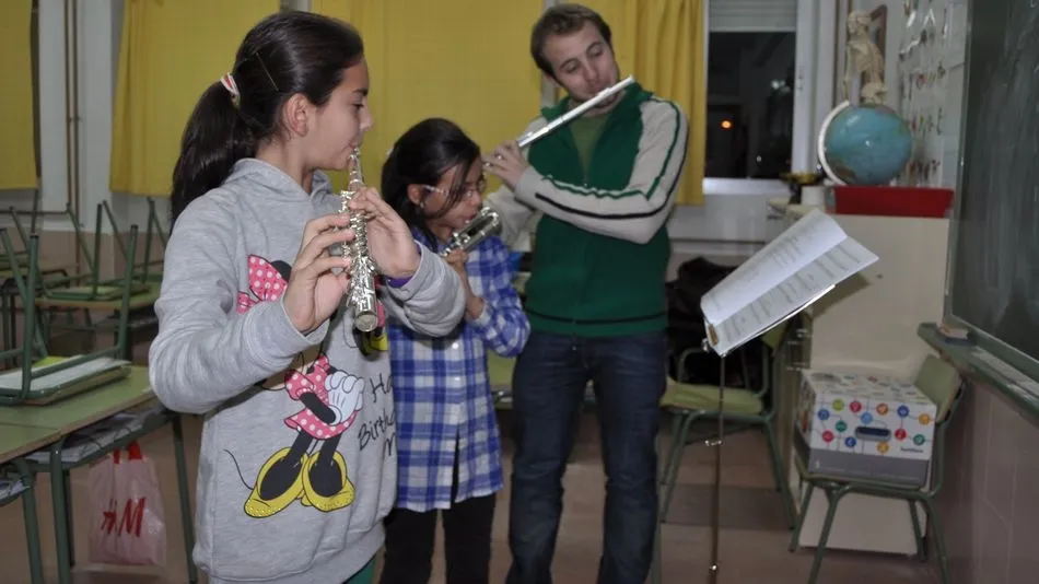 Foto 2 - La Escuela de M&uacute;sica de Santa Marta cuenta con casi 400 alumnos este curso