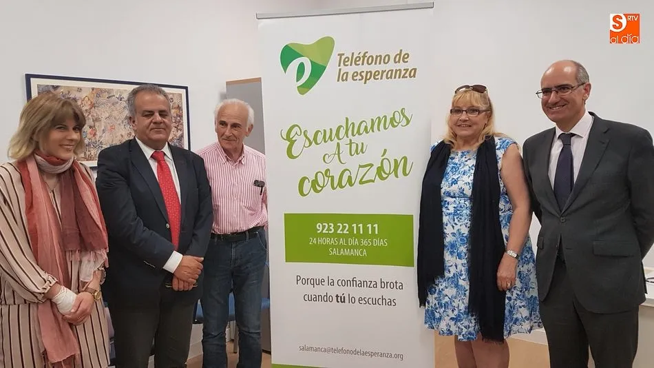 Eva Picado, José María Sánchez, Alfredo García, Carmen Igea y Javier Iglesias