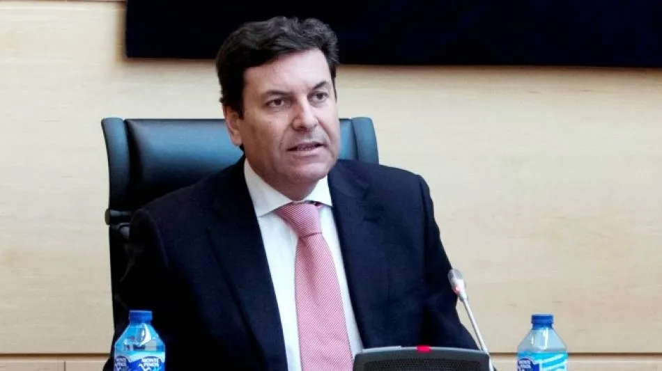 El consejero de Empleo, Carlos Fernández Carriedo