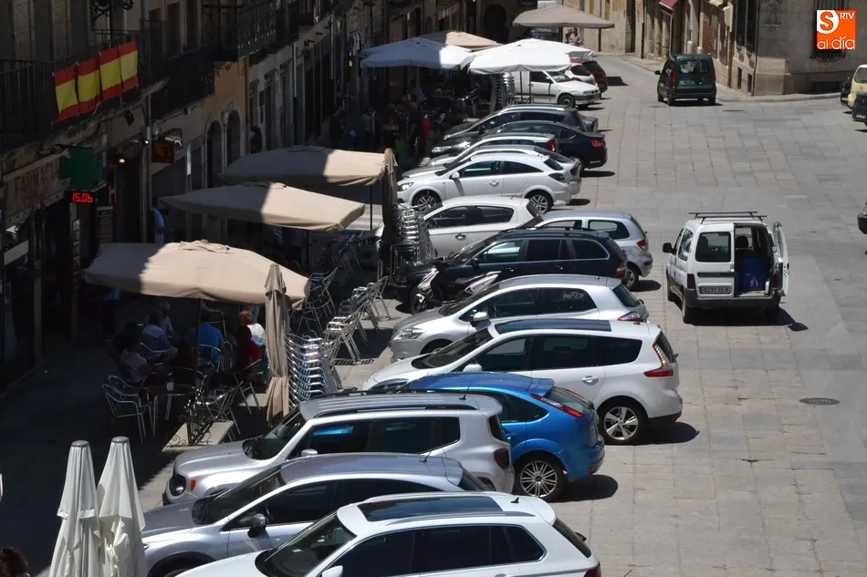 Prohibido hasta el 16 de septiembre el aparcamiento de vehículos en la Plaza Mayor  