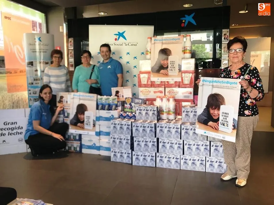 La Caixa de Alba de Tormes ya ha recogido unos 500 litros