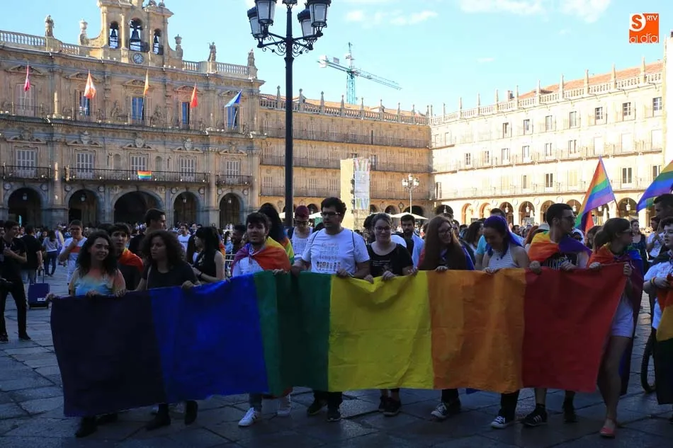 Foto 6 - Manifestaci&oacute;n del Orgullo Charro para reivindicar los derechos del colectivo LGTB+