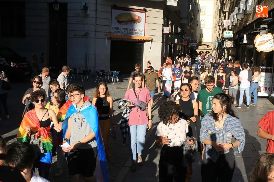 Foto 2 - Manifestaci&oacute;n del Orgullo Charro para reivindicar los derechos del colectivo LGTB+