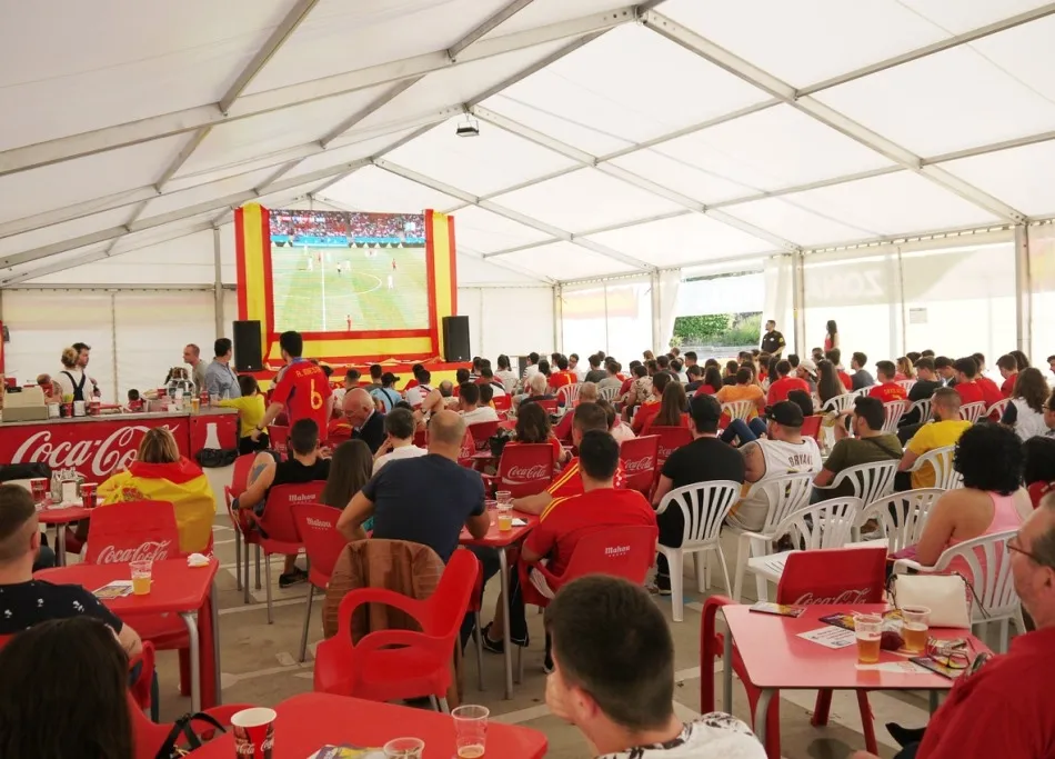 Foto 7 - Buen ambiente en El Tormes para disfrutar el Mundial de F&uacute;tbol