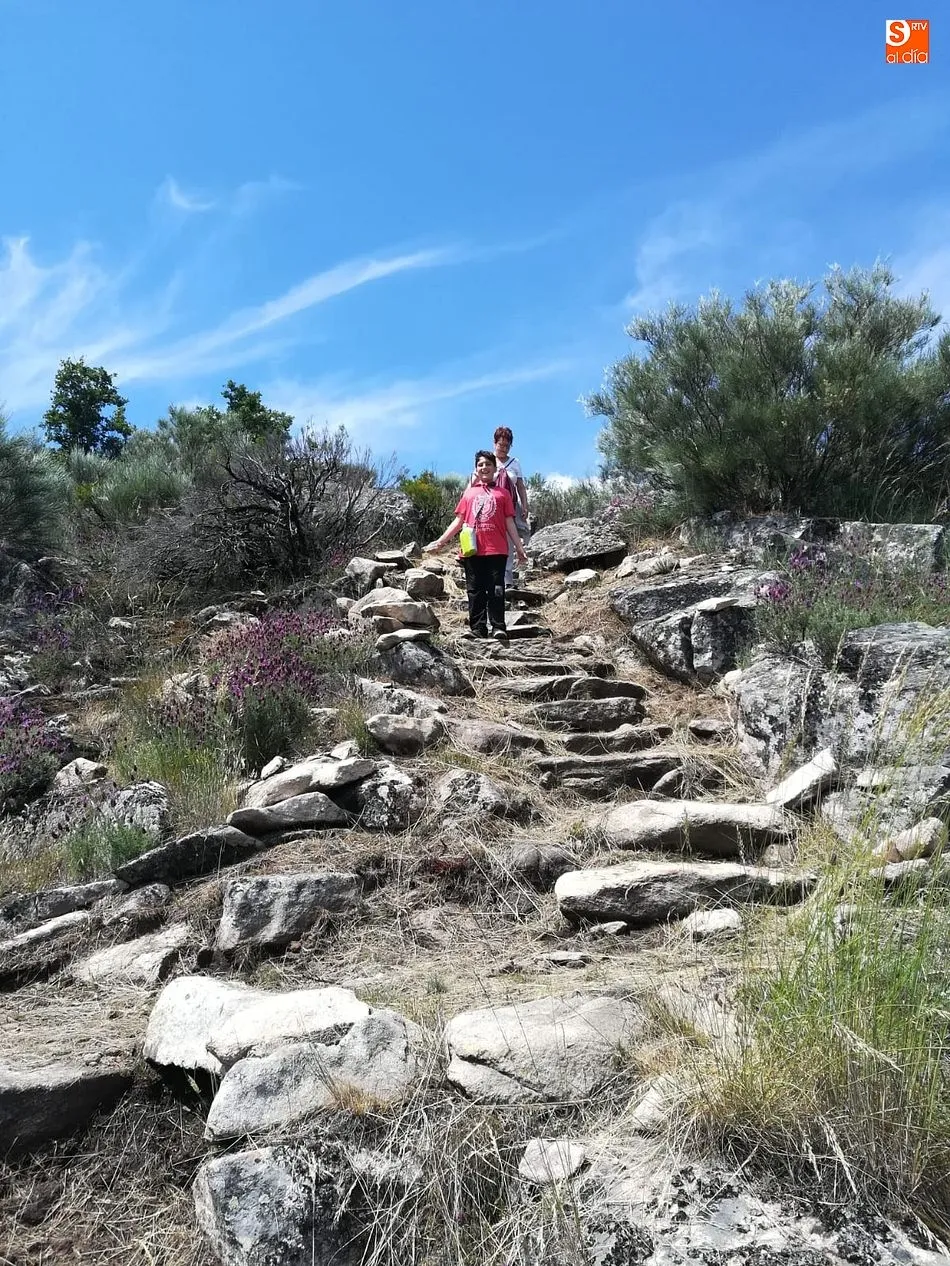 Foto 2 - Acasife visita el yacimiento visigodo en San Mart&iacute;n del Casta&ntilde;ar&nbsp;