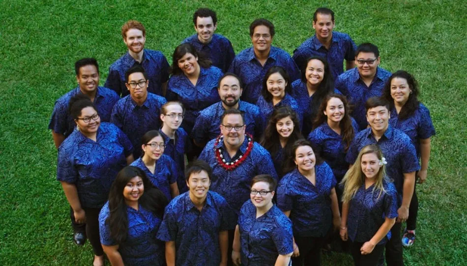 The Voices of Aloha, formación coral procedente de la Universidad de Hawái