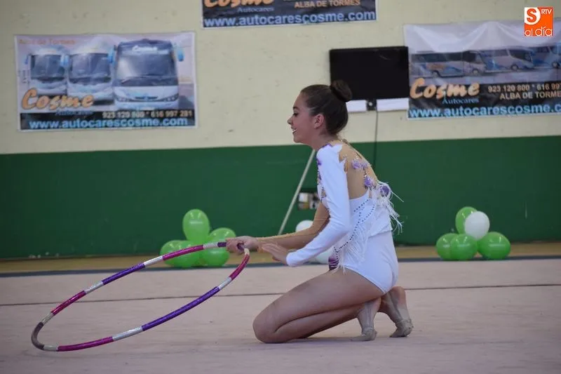 Foto 5 - El &aacute;rea de gimnasia r&iacute;tmica del C.D. Albense FS despide la temporada a ritmo de baile