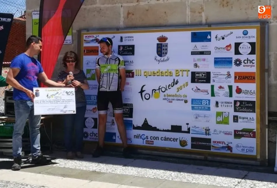 Foto 2 - Gran acogida de la III BTT de Forfoleda a favor de Pyfano  
