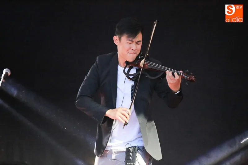 El violinista Javi Lin. Foto: Alberto Martín