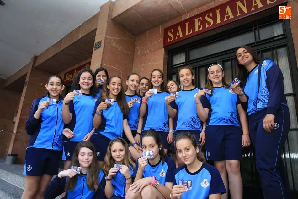 Foto 2 - Los alumnos del Colegio San Juan Bosco reciben los carn&eacute;s de Ciberexpert@  