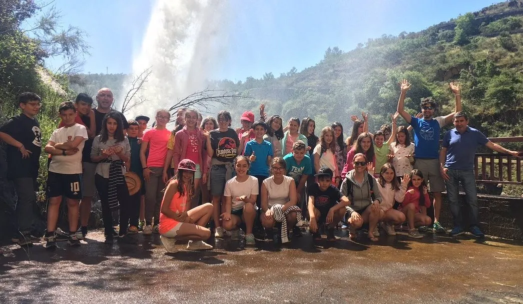 Los mayores del Colegio San Francisco disfrutan de una acampada en Villasrubias  