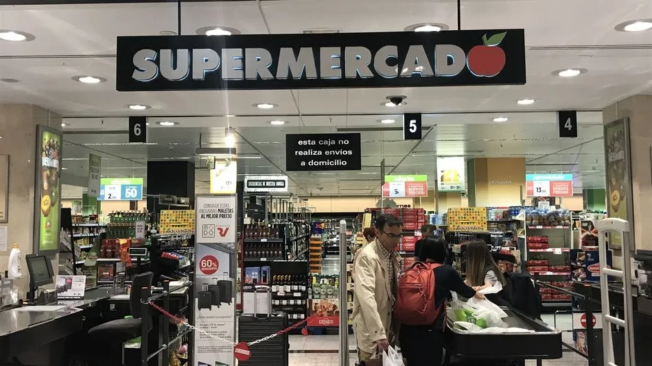 Supermercado de El Corte Inglés.