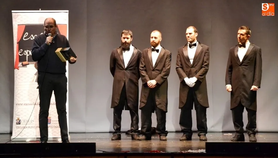 El grupo Spasmo Teatro en una edición anterior de esta feria