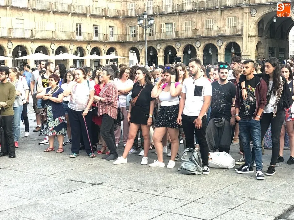 Foto 2 - Protesta en la Plaza Mayor contra la puesta en libertad bajo fianza de los miembros de &lsquo;La...