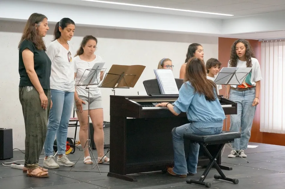 Foto 3 - Brillante concierto de fin de curso de la Escuela de M&uacute;sica de Villares de la Reina