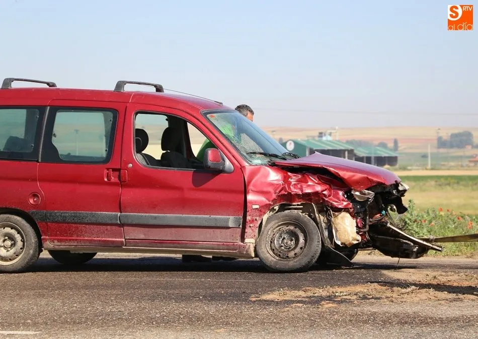 Vehículo que se incorporó a la carretera