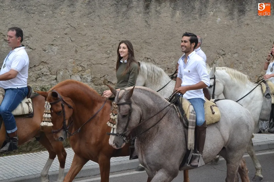 Foto 11 - Los romeros ponen rumbo al Santuario con el deseo de esquivar las tormentas  