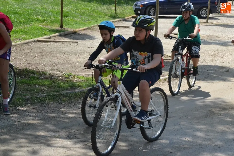 Foto 7 - Los mayores del Colegio Mir&oacute;briga se van de vacaciones sobre ruedas  