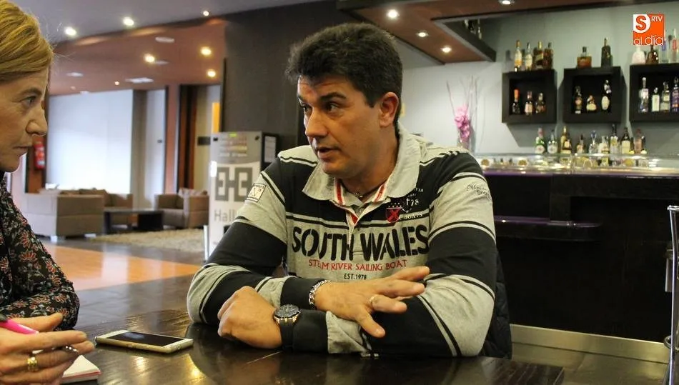 Javier Tendero, en una entrevista anterior para SALAMANCArtv AL DÍA