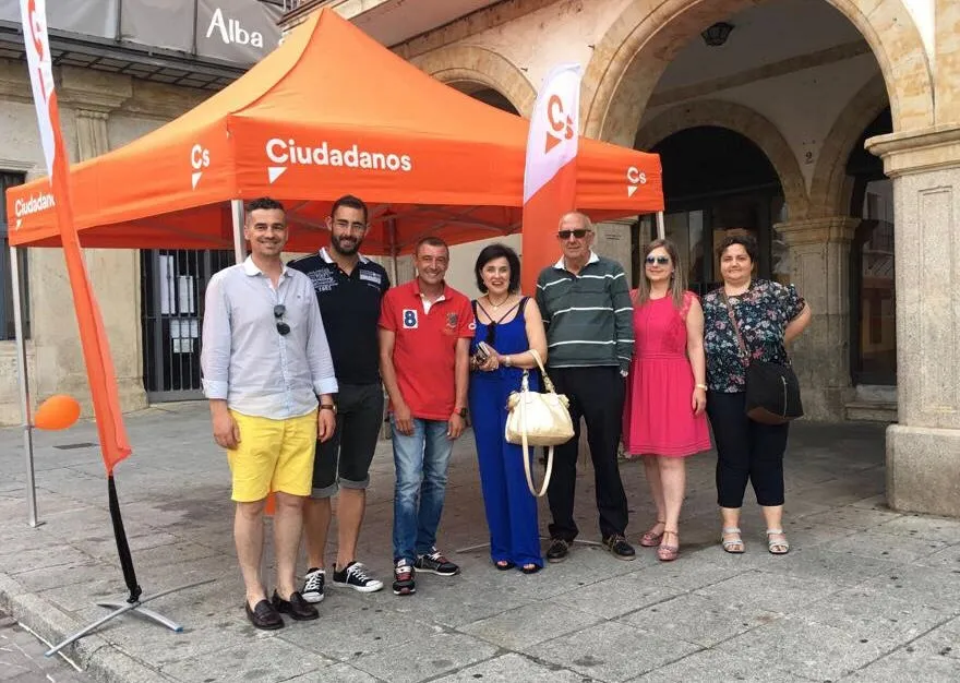 Carpa ciudadana en Alba de Tormes