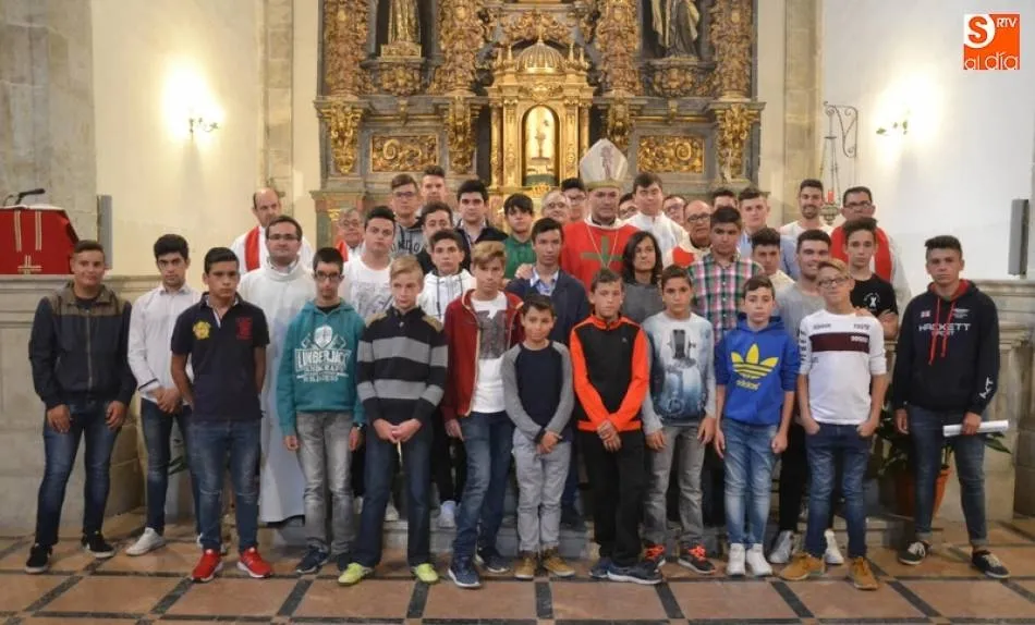 Imagen de familia de los alumnos que ha tenido el Seminario durante este curso 2017/2018