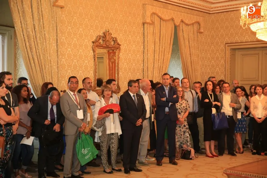 Foto 10 - Garc&iacute;a Carbayo recibe a los participantes en la Conferencia sobre Objetivos de Desarrollo...