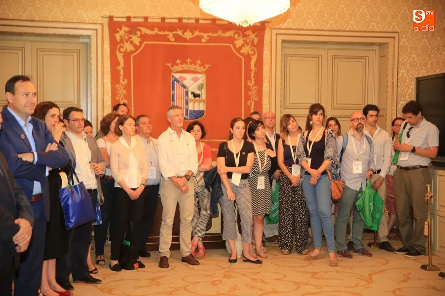 Foto 6 - Garc&iacute;a Carbayo recibe a los participantes en la Conferencia sobre Objetivos de Desarrollo...