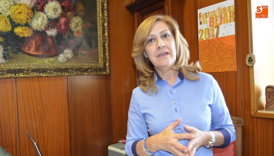 Purificación Pozo, concejala de Festejos del Equipo Popular en el Ayuntamiento de Béjar