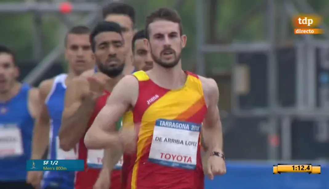 Álvaro de Arriba se mete con holgura en la final de los Juegos Mediterráneos tras escaparse de...