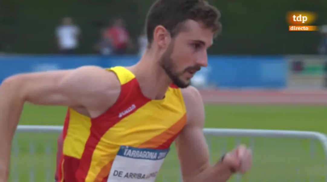 Foto 3 - &Aacute;lvaro de Arriba se mete con holgura en la final de los Juegos Mediterr&aacute;neos tras escaparse de...