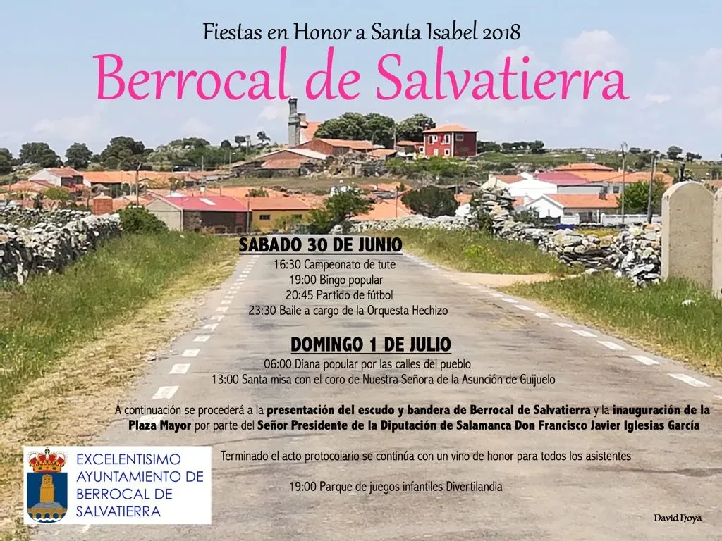 Foto 2 - Berrocal de Salvatierra pone de largo su nueva Plaza Mayor este fin de semana