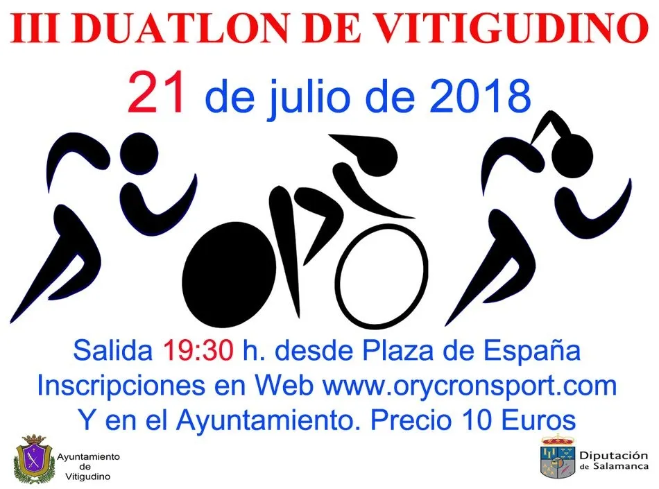 Foto 2 - Vitigudino se prepara para su tercera edici&oacute;n del Duatl&oacute;n el 21 de julio  