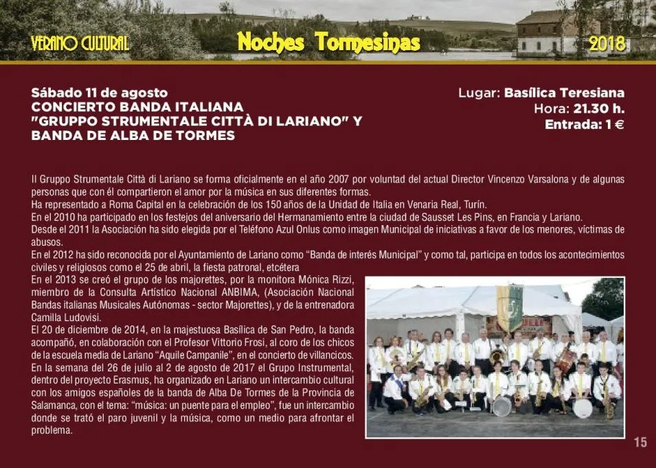 Foto 6 - &ldquo;El verano cultural viene cargado con actividades para disfrute de todos&rdquo;  