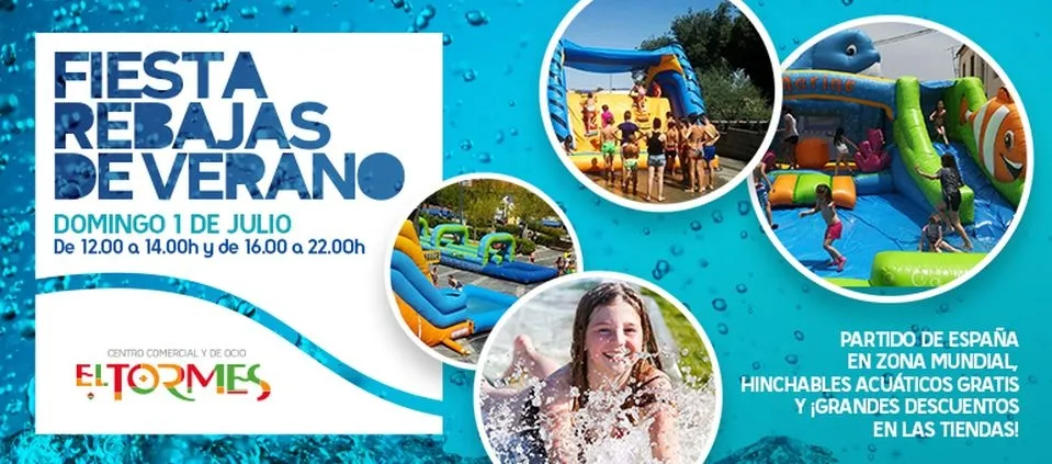 Foto 2 - Hinchables acu&aacute;ticos gratis para celebrar la llegada de las rebajas  