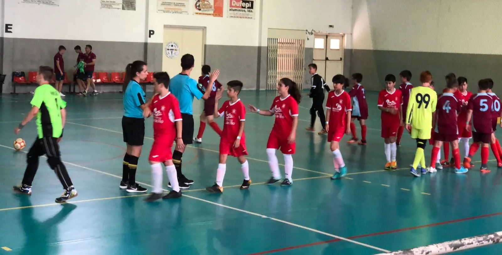 Foto 4 - Sin suerte para el Infantil B del III Columnas en la Adrep Cup  