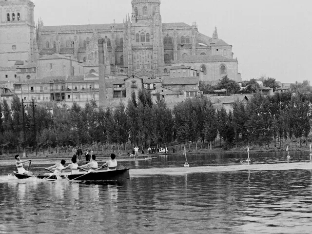 Foto 4 - Cuando el r&iacute;o Tormes era una instalaci&oacute;n deportiva  