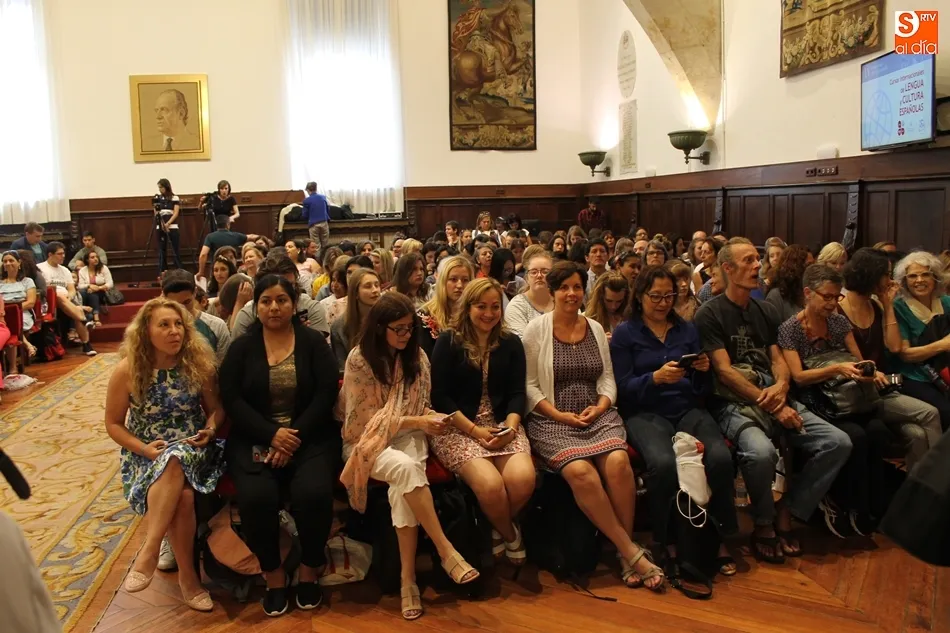 Foto 3 - La USAL inaugura los Cursos Internacionales de Lengua y Cultura Espa&ntilde;olas con m&aacute;s de 1.700 alumnos