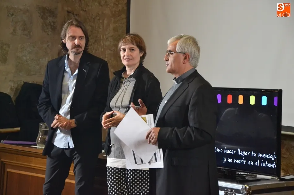 Assumpta Serna enseña a seminaristas y diáconos a comunicar la sabiduría de la Iglesia de...