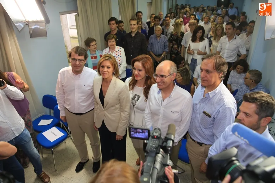 Foto 8 - Cospedal: &ldquo;Aunque nos hayan echado del Gobierno en este partido nos sabemos levantar&rdquo;