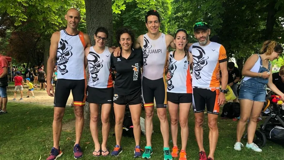 Club Triatlón Salamanca Mixto ‘B’ en el Triatlón de Valladolid.