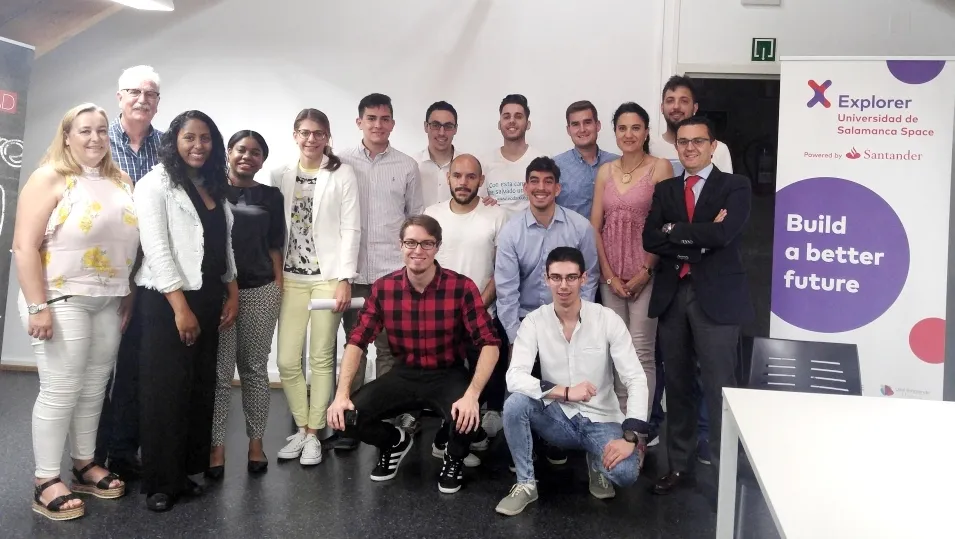 Acto de clausura de este concurso del Centro Explorer USAL