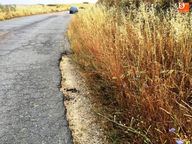 Foto 10 - El Ayuntamiento declina reparar la carretera de Amatos de Alba