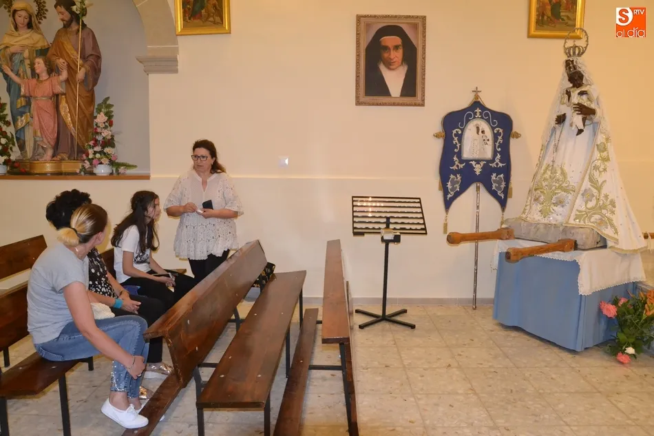 La imagen de la Virgen Morena, trasladada a la Iglesia del Convento de las Carmelitas  