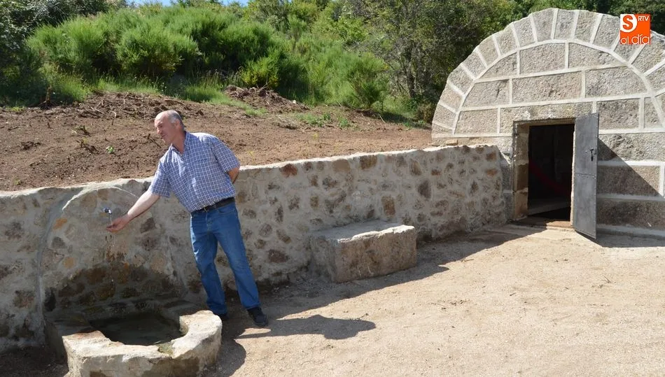 Zona de descanso en el Camino de los Registros