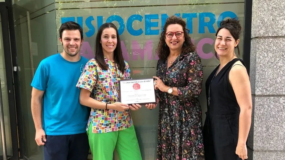 Miembros de Pyfano y Fisiocentro Salamanca.