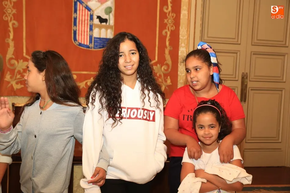 Foto 7 - Divertido encuentro con el alcalde de los 24 menores saharauis acogidos en Salamanca