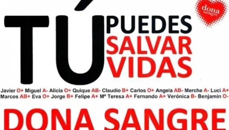 Donaciones de sangre el miércoles en Villoruela