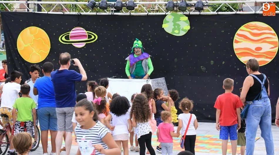 Diversión asegurada con Kamaru en el Parque Garrido. Foto: Alberto Martín
