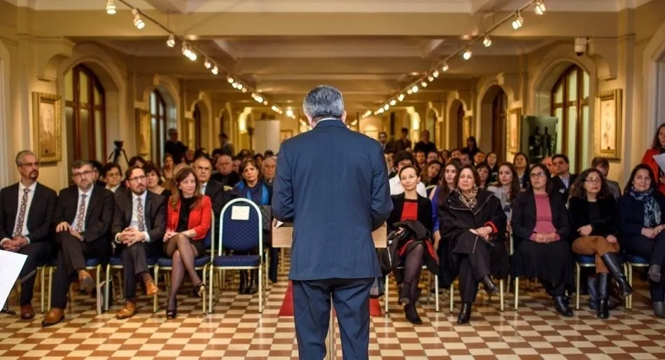 Foto 3 - Alencart prologa el libro &lsquo;Duda&rsquo;, escrito por cuatro jueces penales chilenos  